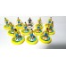 Subbuteo Andrew Table Soccer Juventus 2017-18 away kit on WSB Professional bases